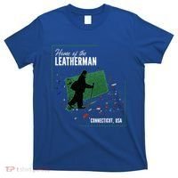 Supernatural Connecticut Cryptid Home Of The Leatherman T-Shirt thumb 0