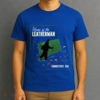 Supernatural Connecticut Cryptid Home Of The Leatherman T-Shirt thumb 3