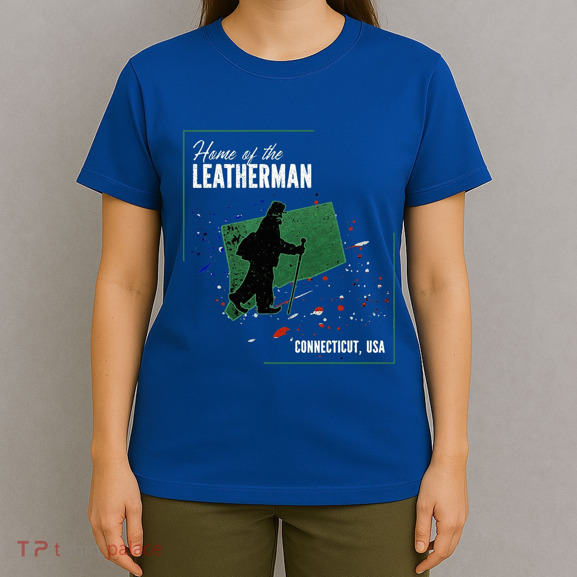 Supernatural Connecticut Cryptid Home Of The Leatherman T-Shirt