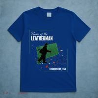 Supernatural Connecticut Cryptid Home Of The Leatherman T-Shirt thumb 5