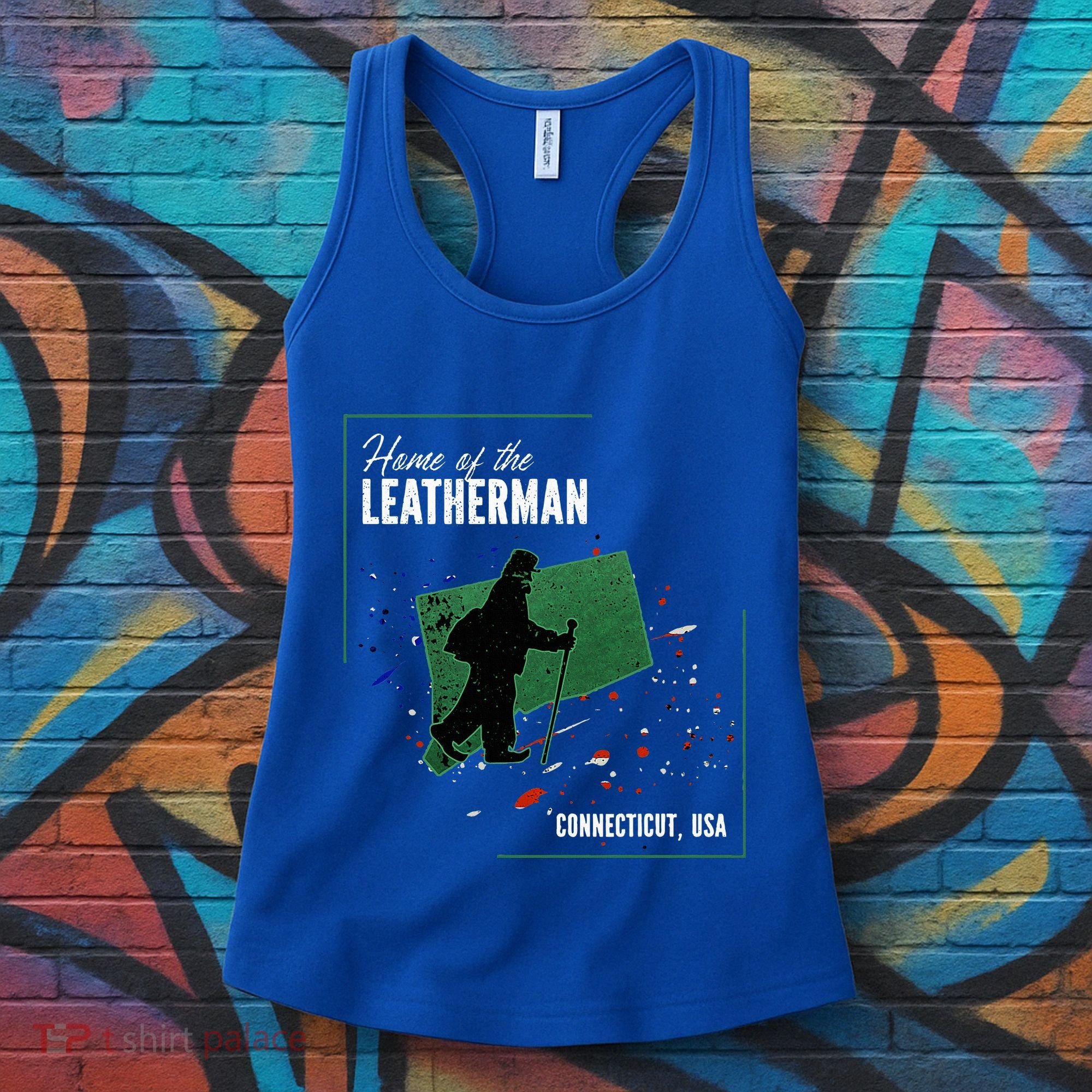 Supernatural Connecticut Cryptid Home Of The Leatherman Women's Tank Top