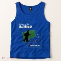 Supernatural Connecticut Cryptid Home Of The Leatherman Tank Top thumb 2
