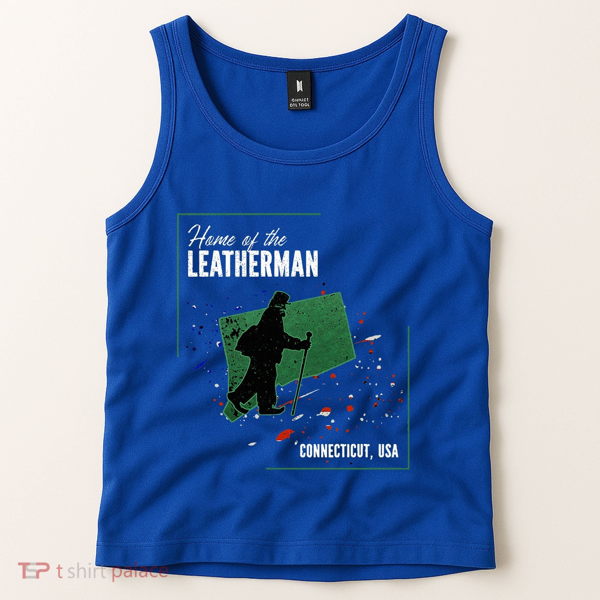 Supernatural Connecticut Cryptid Home Of The Leatherman Tank Top