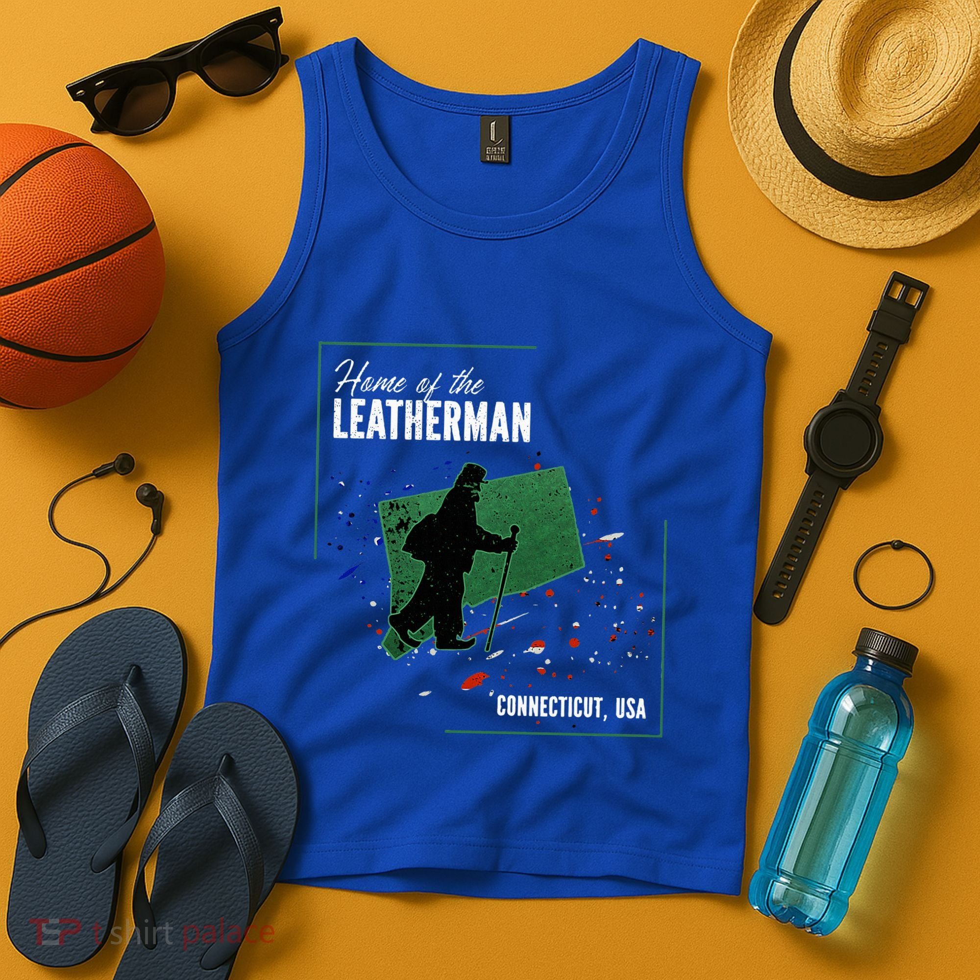 Supernatural Connecticut Cryptid Home Of The Leatherman Tank Top