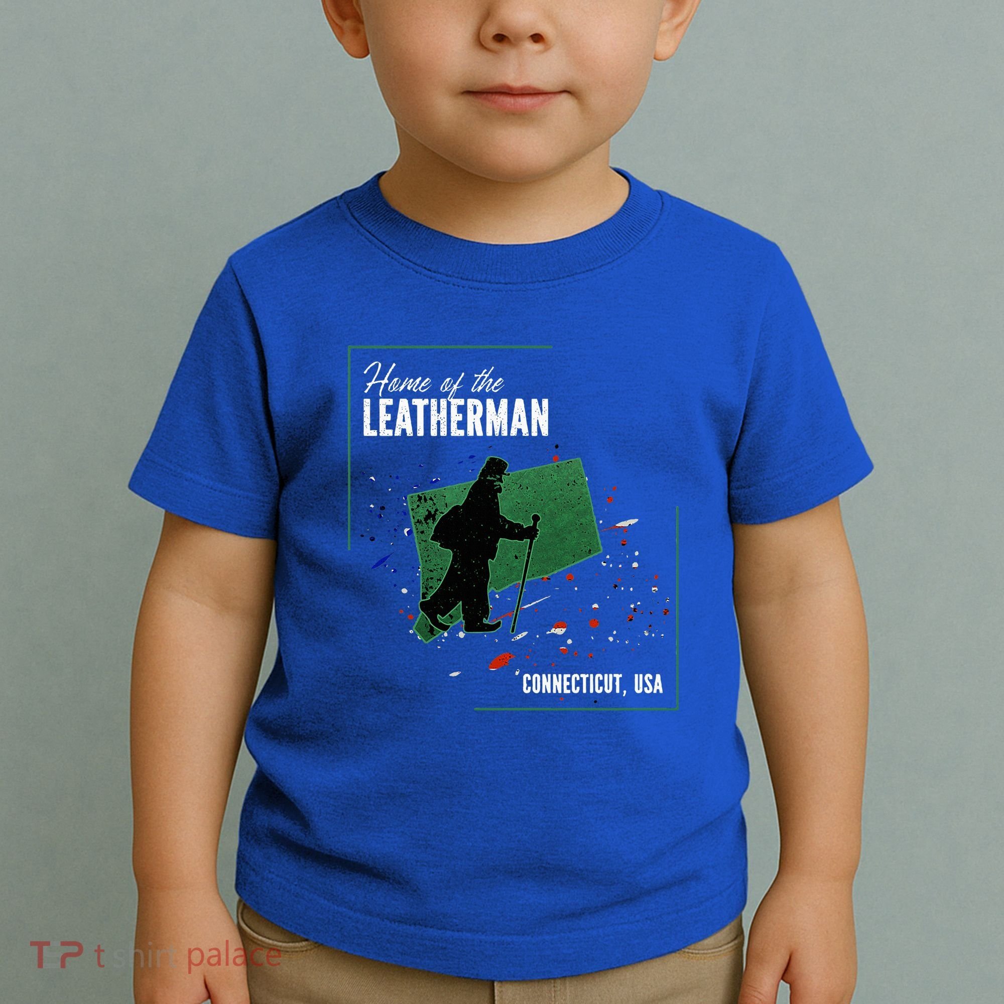 Supernatural Connecticut Cryptid Home Of The Leatherman Toddler T-Shirt