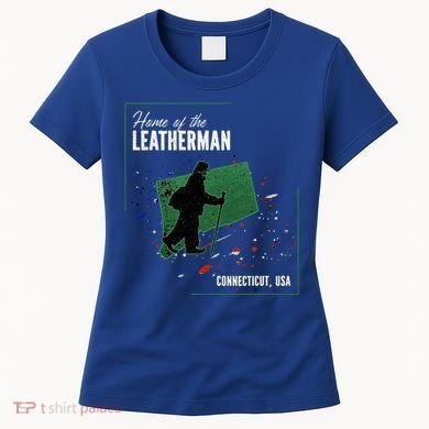 Supernatural Connecticut Cryptid Home Of The Leatherman Women's T-Shirt