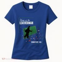 Supernatural Connecticut Cryptid Home Of The Leatherman Women's T-Shirt thumb 0