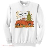 Santa Claus Christmas Holiday Truck Sweatshirt thumb 0