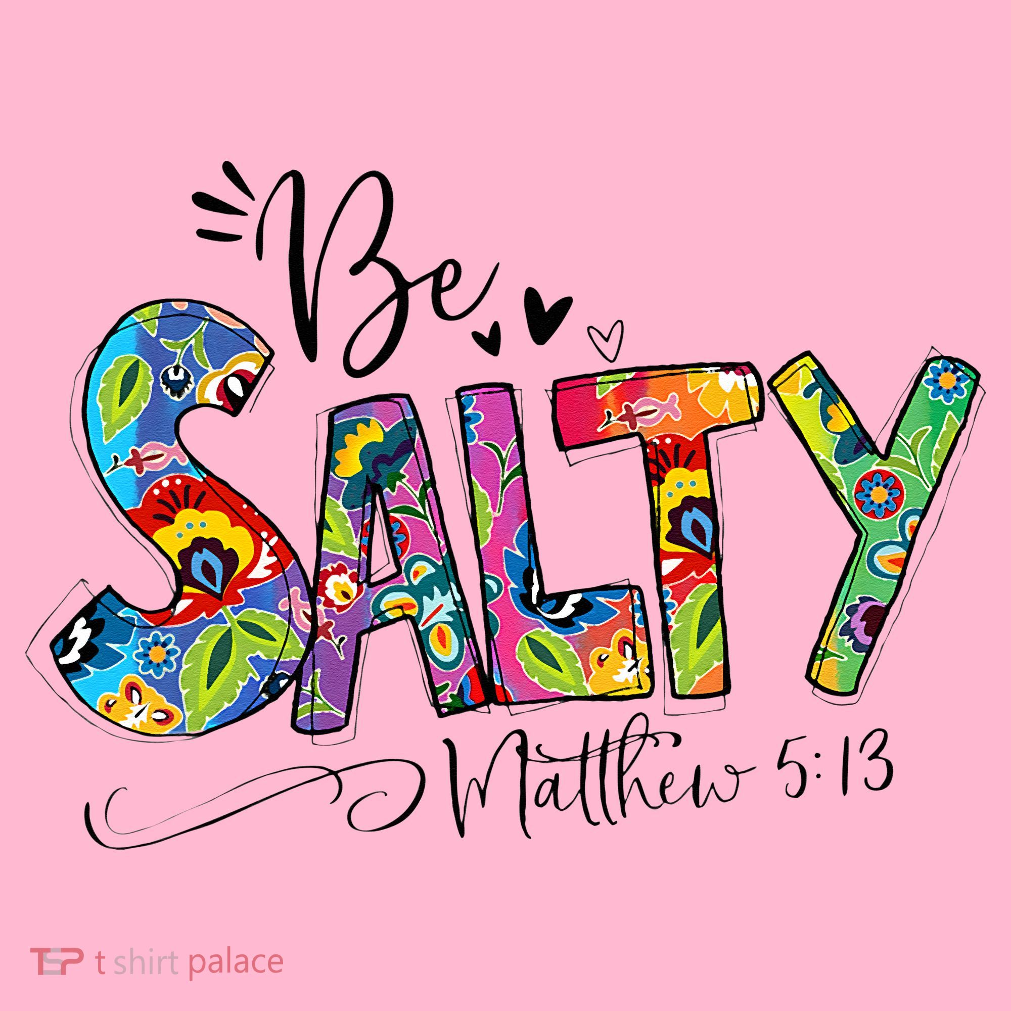 Salty Classy Christian Matthew 5 13 Be Salt Of The Earth Coaster