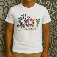 Salty Classy Christian Matthew 5 13 Be Salt Of The Earth T-Shirt thumb 3