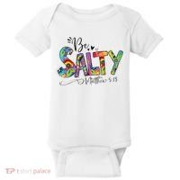 Salty Classy Christian Matthew 5 13 Be Salt Of The Earth Baby Bodysuit thumb 0
