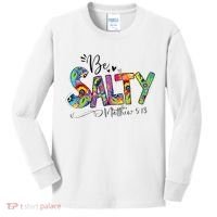 Salty Classy Christian Matthew 5 13 Be Salt Of The Earth Kids Long Sleeve Shirt thumb 0