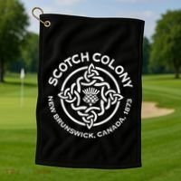 Scotch Colony Celtic Knot Golf Towel thumb 1