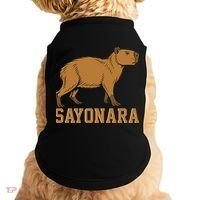 Sayonara Capybara Cartoon Animal Lovers Doggie Tank thumb 0