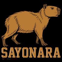 Sayonara Capybara Cartoon Animal Lovers Coffee Mug thumb 5