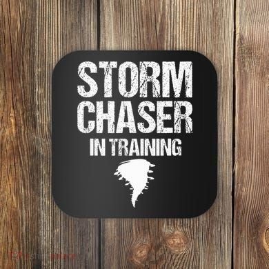 Storm Chaser Chasing Weather Hurricane Tornado Twister Gift Coaster