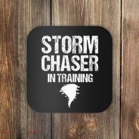 Storm Chaser Chasing Weather Hurricane Tornado Twister Gift Coaster thumb 0