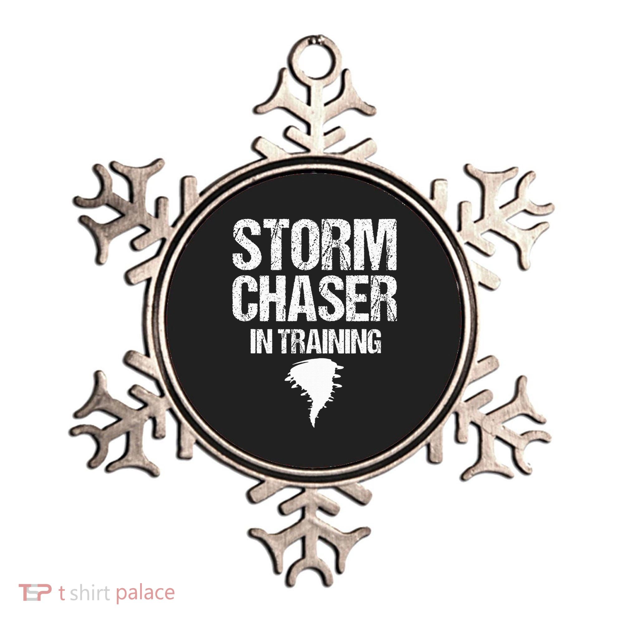 Storm Chaser Chasing Weather Hurricane Tornado Twister Gift Ornament