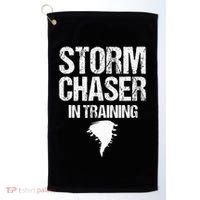 Storm Chaser Chasing Weather Hurricane Tornado Twister Gift Golf Towel thumb 0