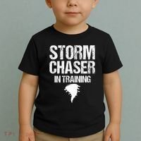 Storm Chaser Chasing Weather Hurricane Tornado Twister Gift Toddler T-Shirt thumb 2