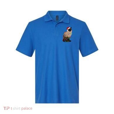 Siamese Cat Christmas Lights Xmas Cat Lover Gift Polo