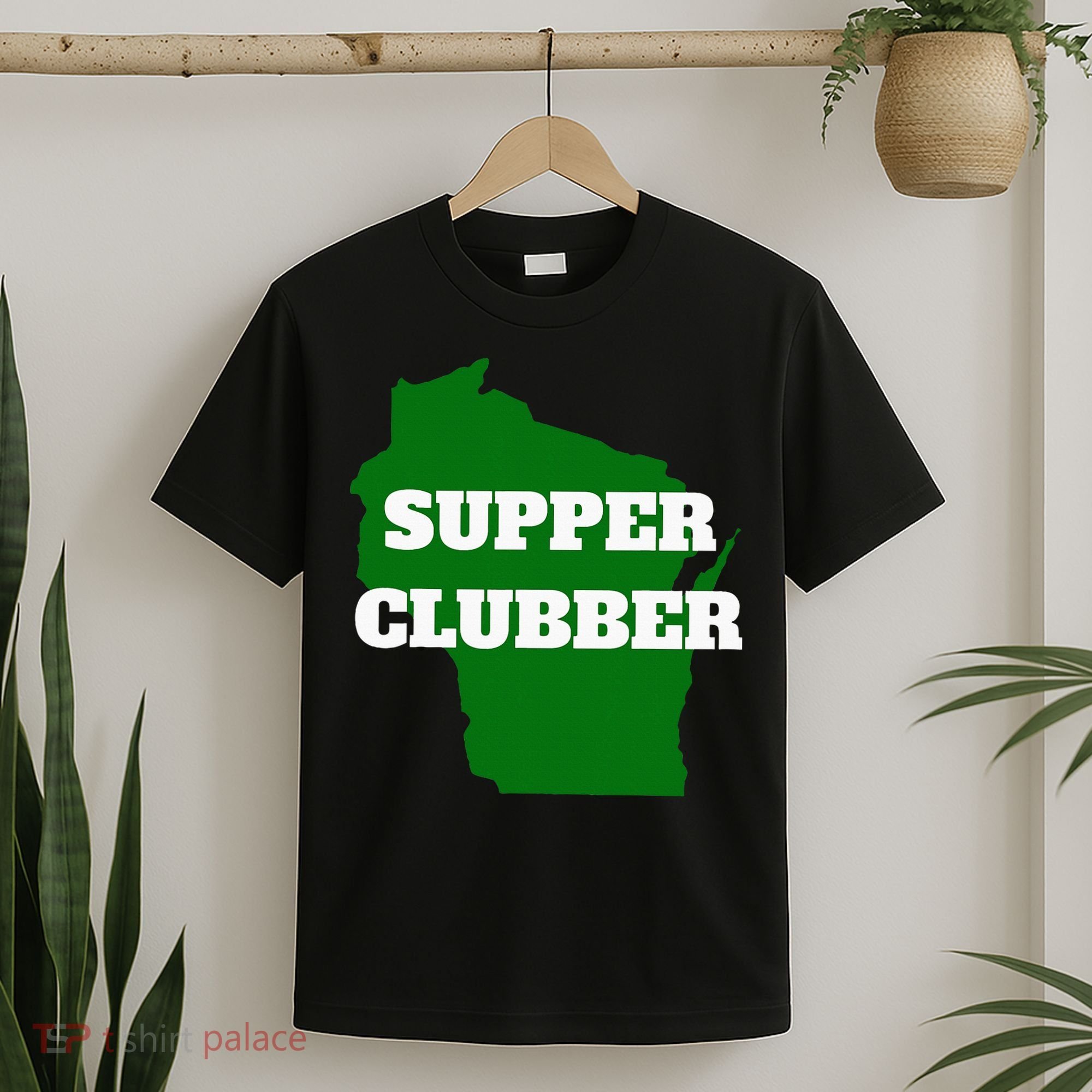 Supper Clubber Club Dining Restaurant Funny Wisconsin T-Shirt