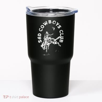 Sad Cowboy Club Tumbler