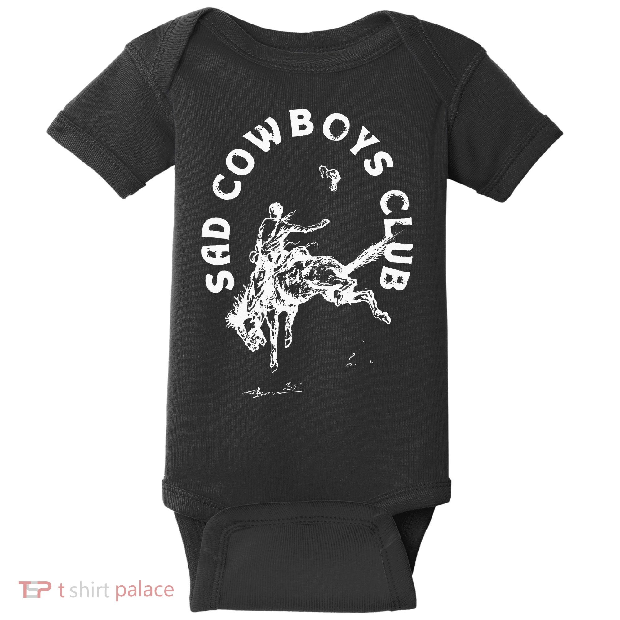 Sad Cowboy Club Baby Bodysuit