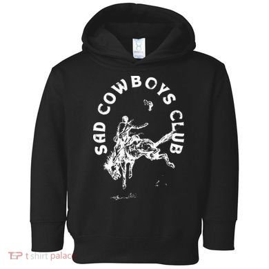 Sad Cowboy Club Toddler Hoodie