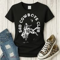 Sad Cowboy Club Women's T-Shirt thumb 3