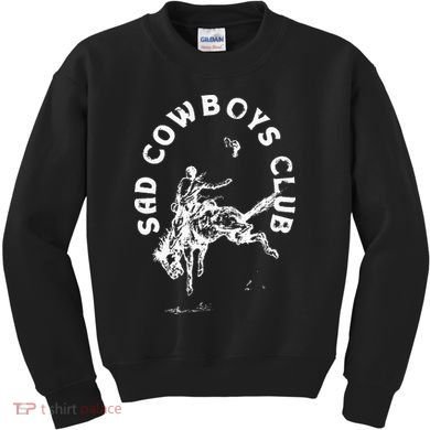 Sad Cowboy Club Kids Sweatshirt