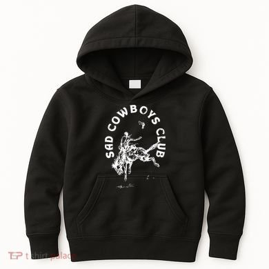 Sad Cowboy Club Kids Hoodie