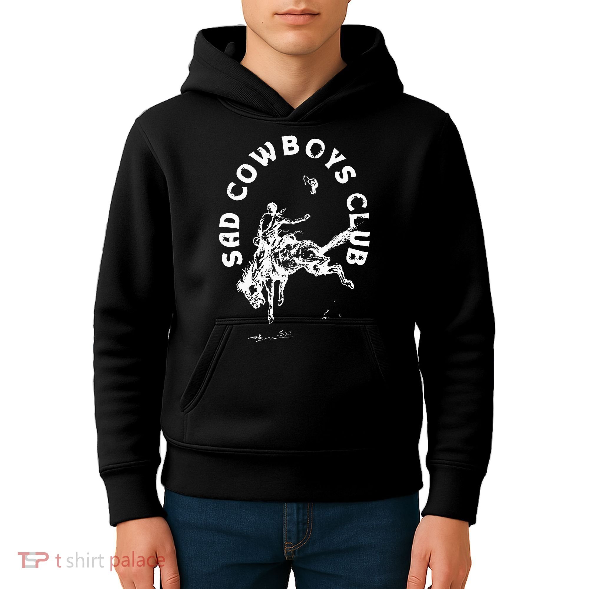 Sad Cowboy Club Kids Hoodie
