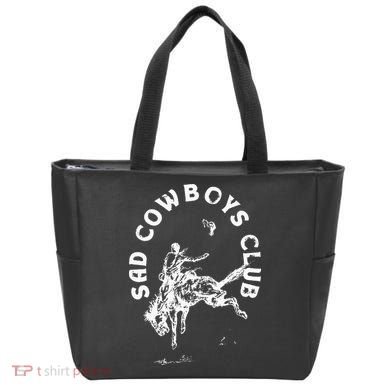 Sad Cowboy Club Tote Bag