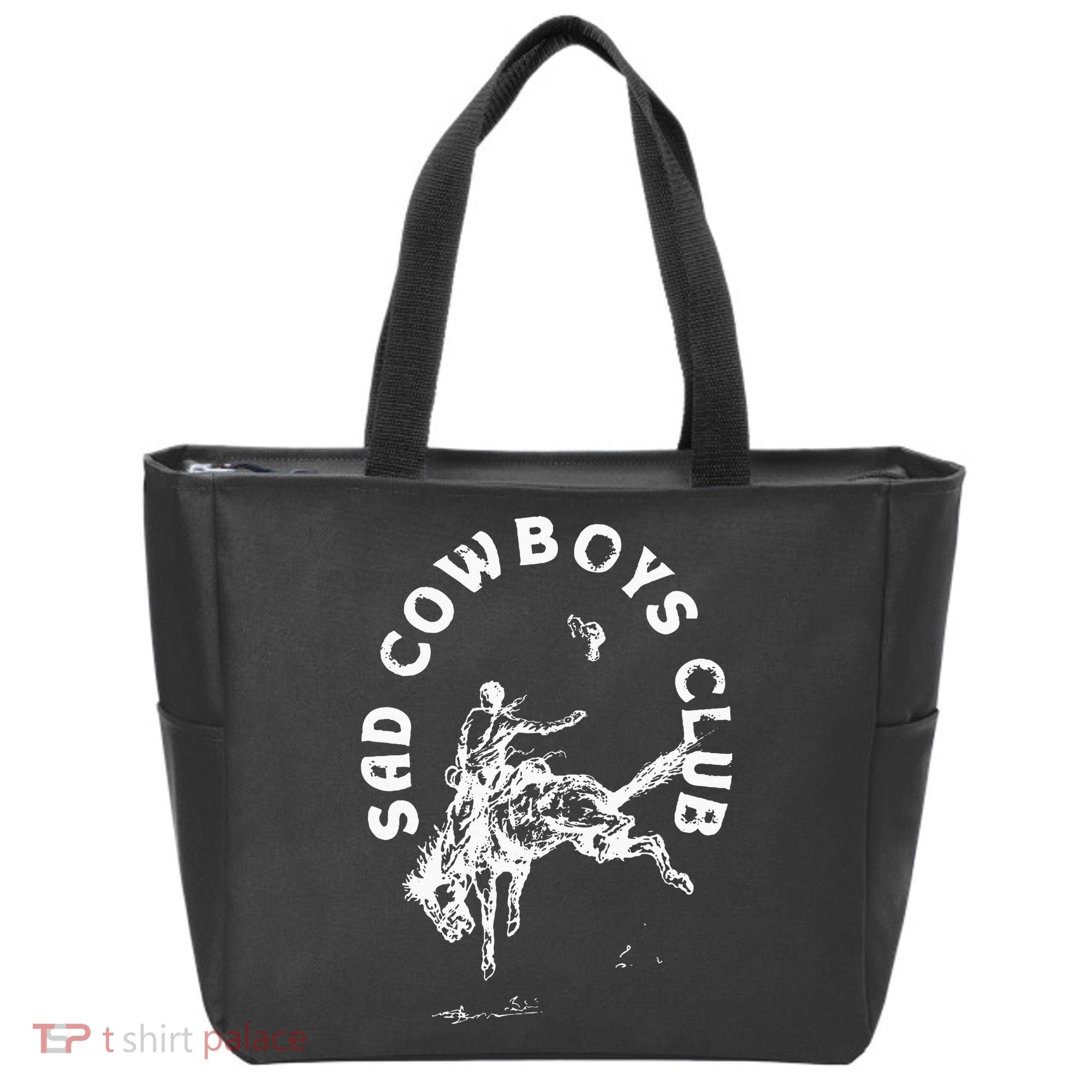 Sad Cowboy Club Tote Bag