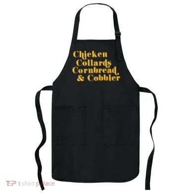 Samuelljackson Chicken Collards Cornbread & Cobbler Apron