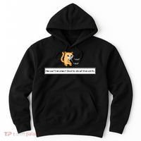 Squirt Click Click We Cant Expect God To Do All The Work Premium Hoodie thumb 0