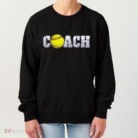 Softball Coach Coaching Assistant Coach Softball Team Women's Sweatshirt thumb 0