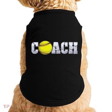 Softball Coach Coaching Assistant Coach Softball Team Doggie Tank
