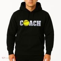 Softball Coach Coaching Assistant Coach Softball Team Hoodie thumb 2