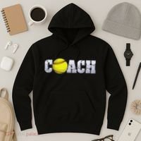 Softball Coach Coaching Assistant Coach Softball Team Hoodie thumb 3