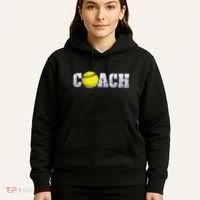 Softball Coach Coaching Assistant Coach Softball Team Hoodie thumb 5