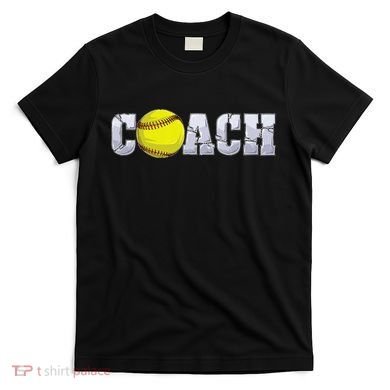 Softball Coach Coaching Assistant Coach Softball Team T-Shirt