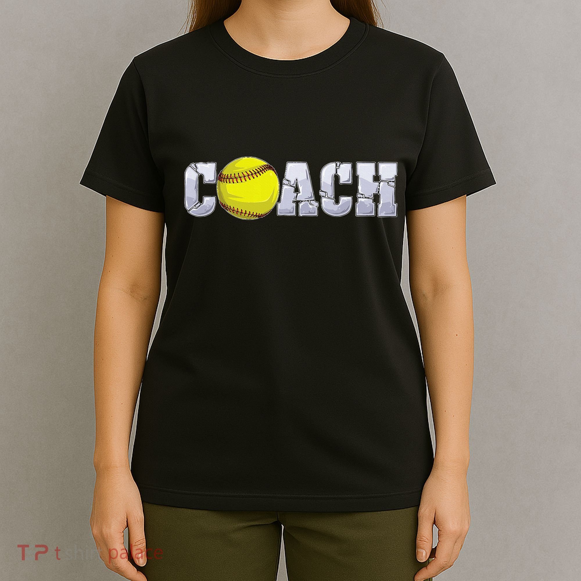 Softball Coach Coaching Assistant Coach Softball Team T-Shirt