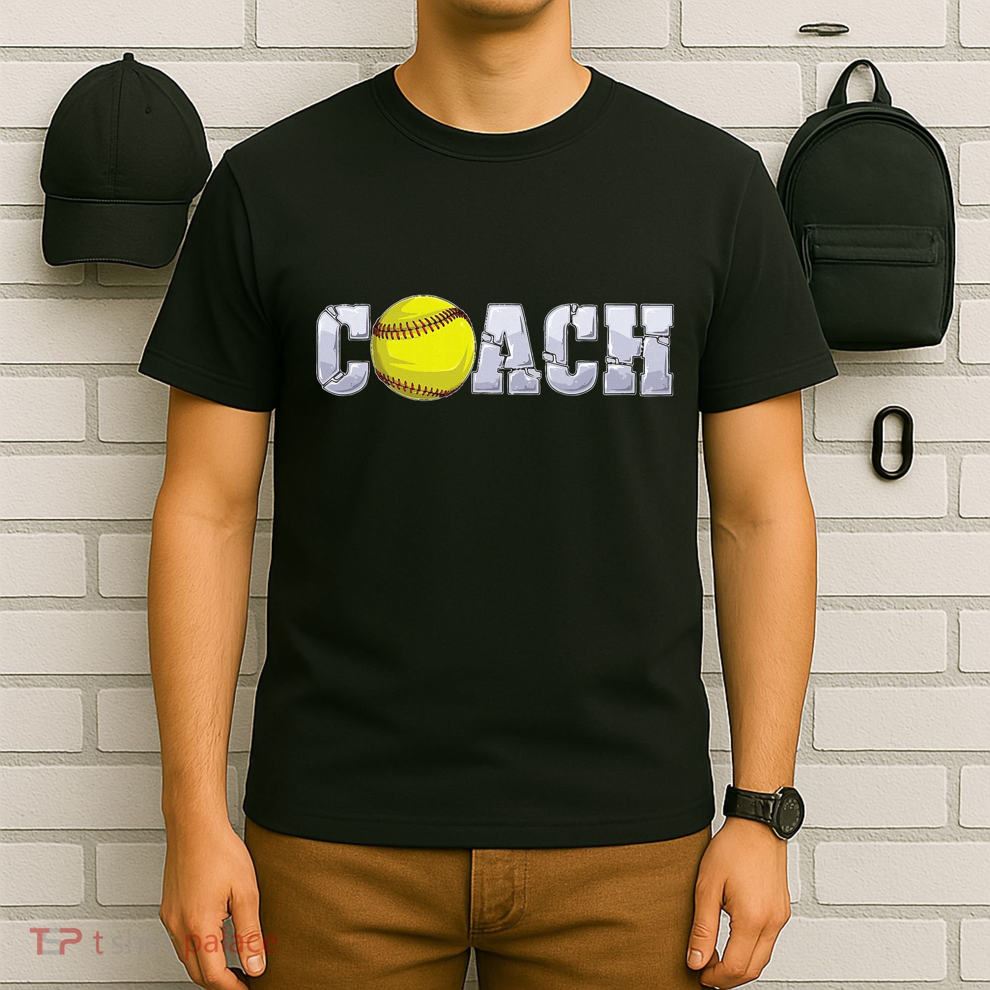 Softball Coach Coaching Assistant Coach Softball Team T-Shirt