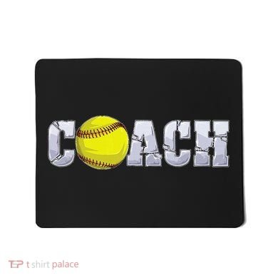 Softball Coach Coaching Assistant Coach Softball Team Mousepad