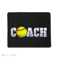 Softball Coach Coaching Assistant Coach Softball Team Mousepad thumb 0