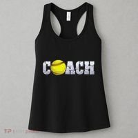 Softball Coach Coaching Assistant Coach Softball Team Women's Tank Top thumb 3