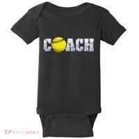 Softball Coach Coaching Assistant Coach Softball Team Baby Bodysuit thumb 0
