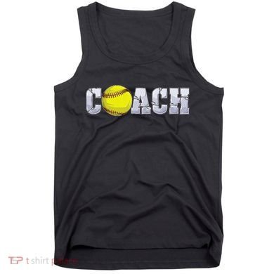 Softball Coach Coaching Assistant Coach Softball Team Tank Top